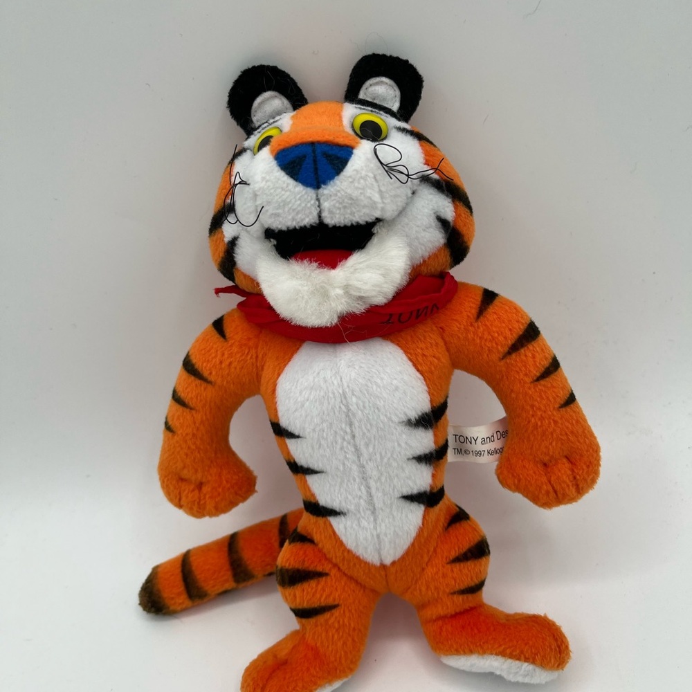 Vintage 1997 Kelloggs Tony The Tiger Plush